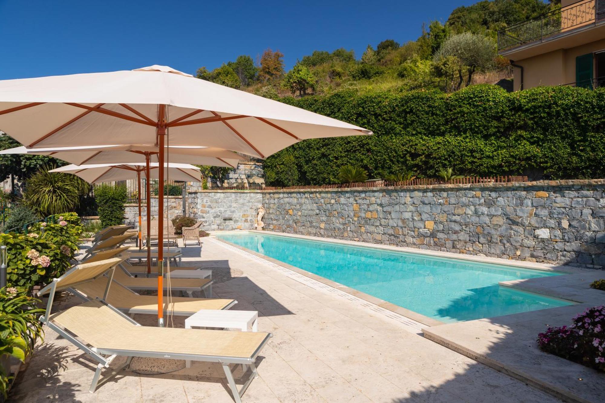 B&B Villa Bianca Leivi Esterno foto